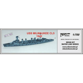 USS MILWAUKEE CL- 5   1942